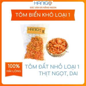 Tôm Biển Khô Ngon Loại 1 -  Gói 200G - HANIGO