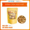 Bánh dừa nướng mix ngũ hạt dinh dưỡng - Túi 100G - HANIGO