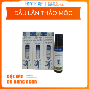 Dầu Lăn Thảo Mộc Giảm Đau - Hộp 10ml - HANIGO