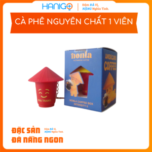 Cà Phê Hòa Tan Nguyên Chất Không Đường - Hộp 1 viên 25g - HANIGO