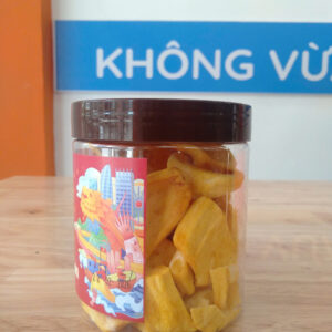Mít Sấy Giòn Nguyên Miếng size A - Hũ nhỏ 90g - HANIGO - Ảnh 2