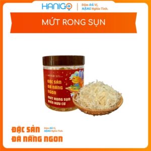 Mứt Rong Biển Sụn Tẩm Mật Ong - Hủ 200g - HANIGO