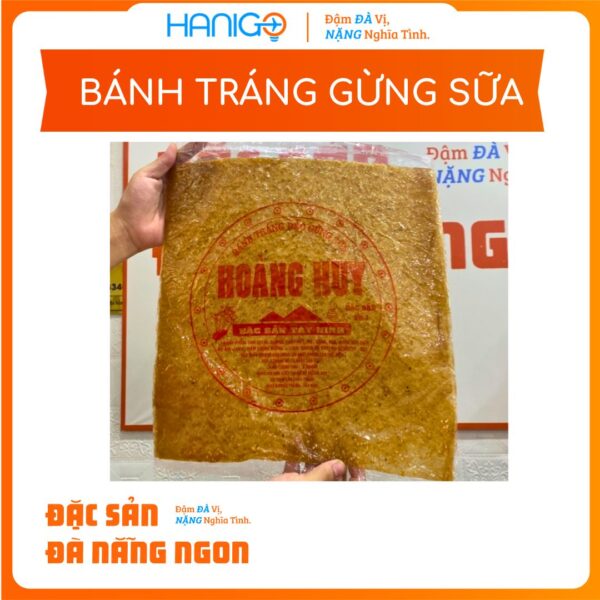Bánh Tráng Gừng Sữa