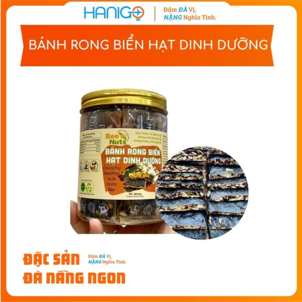 Bánh Rong Biển Hạt Dinh Dưỡng - Hũ 8 cái