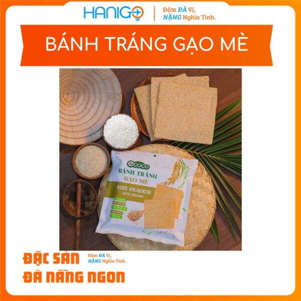 Bánh Tráng Gạo Mè - Túi 70g