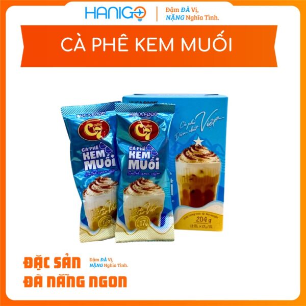 Cà Phê Kem Muối C7 - Hộp 204g 12 Gói