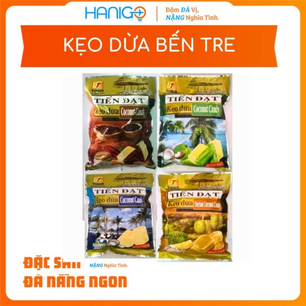 Kẹo Dừa Bến Tre - Túi 300g