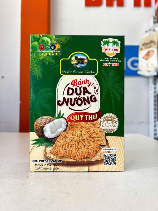 Bánh Dừa Nướng Quý Thu – Hộp 150g
